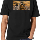 Fantastic Mr Fox Black T-Shirt - White