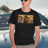 Fantastic Mr Fox Black T-Shirt - Navy