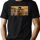 Fantastic Mr Fox Black T-Shirt - Green