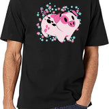 Fat Nuggets - Hazbin Hotel Black T-Shirt - White