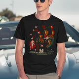 Fatal Frame 2 Black T-Shirt - Navy
