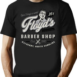 Floyd'S Barber Shop Estd. 1960 Black T-Shirt - Black
