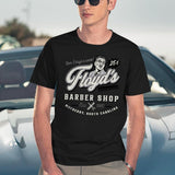 Floyd'S Barber Shop Estd. 1960 Black T-Shirt - Navy