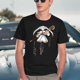 Frieren - Sousou No Frieren Black T-Shirt - Navy