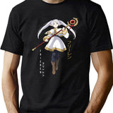 Frieren - Sousou No Frieren Black T-Shirt - Green