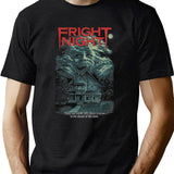 Fright Night Classic Black T-Shirt - Green