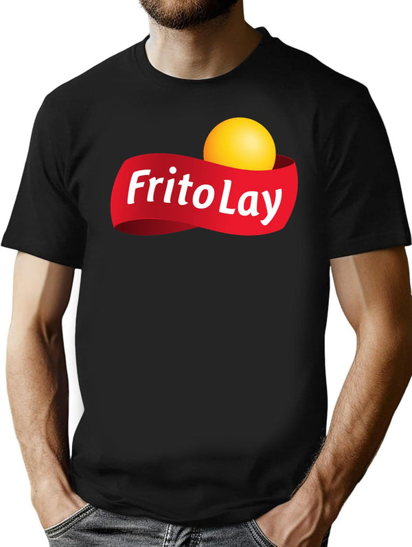 Fritolay Logo for Fans Black T-Shirt - Black