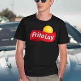 Fritolay Logo for Fans Black T-Shirt - Navy