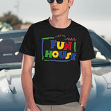 Fun House Black T-Shirt - Navy