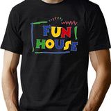 Fun House Black T-Shirt - Green