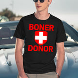 Funny Hubie Halloween Mom Boner Doner Black T-Shirt - Navy
