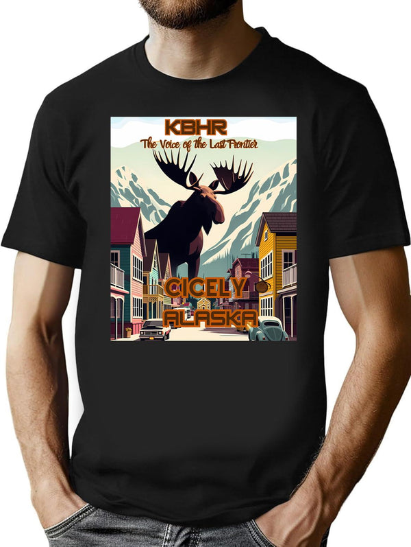 Funny Northern Exposure Cicely Alaska Classic Black T-Shirt - Black
