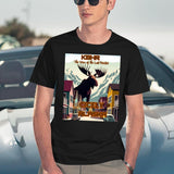 Funny Northern Exposure Cicely Alaska Classic Black T-Shirt - Navy