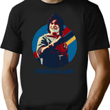 Futbol Is Life Black T-Shirt - Black