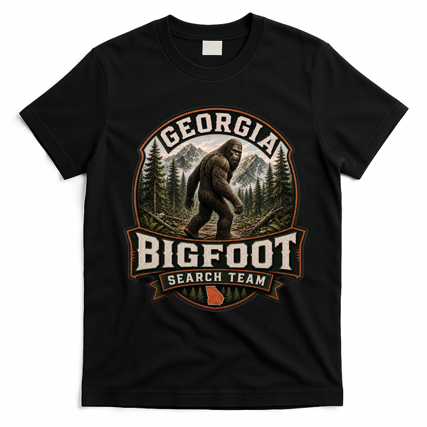 Georgia Bigfoot Search Team Adventure T-Shirt - Black