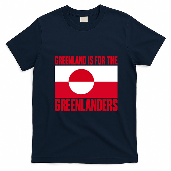 Greenland Belongs To Greenlanders T-Shirt - Navy Blue