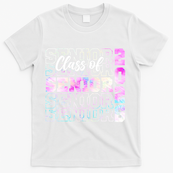 Graduation Class Of 2026 Senior Grad T-Shirt - White