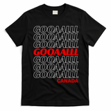 GOOOOALLL Canada Soccer Fan Apparel for Game Day T-Shirt - Black