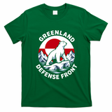 Greenland Defense Front T-Shirt - Irish Green