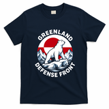 Greenland Defense Front T-Shirt - Navy Blue