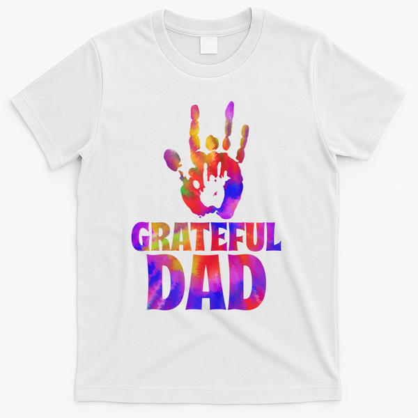 Greateful Dad T-Shirt - White