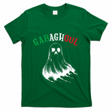 Gabaghoul Funny Gabagool Italian Flag Halloween T-Shirt - Green