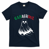 Gabaghoul Funny Gabagool Italian Flag Halloween T-Shirt - Navy