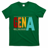 Gena Gen Bruh Wada Rizzler T-Shirt - Irish Green