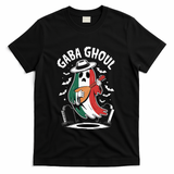 Gaba Ghoul Funny Ghost Italian Gabagool T-Shirt - Black