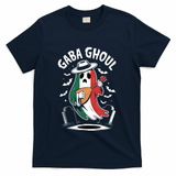 Gaba Ghoul Funny Ghost Italian Gabagool T-Shirt - Navy