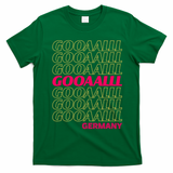 Gooaall! Germany Soccer Apparel For Fans German T-Shirt - Irish Green