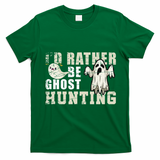 Ghost Hunter Gift Boo Spooky Halloween T-Shirt - Irish Green