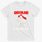 Greenland Is Not For Sale Arctic Polar Bear T-Shirt - White