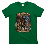 Guardian Of The Ancient Forest – Bigfoot Samurai Warrior T-Shirt - Irish Green