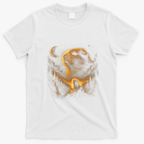 Guinea Pig Cosmic Adventure Art for Animal Lovers T-Shirt - White
