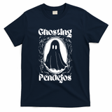Ghosting Pendejos Funny Mexican Ghost Halloween T-Shirt - Navy