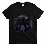Girl Will Be Girl Witch Halloween Funny Witchy Vibes T-Shirt - Black