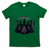 Girl Will Be Girl Witch Halloween Funny Witchy Vibes T-Shirt - Irish Green