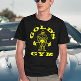 Gold's Gym Logo Black T-Shirt - Navy