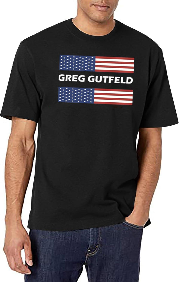 Greg Gutfeld Black T-Shirt - White