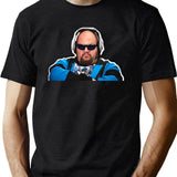 Gustavo Rocque Black T-Shirt - Green
