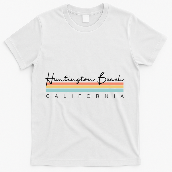 Huntington Beach California Cool Gift T-Shirt - White
