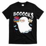 Halloween Books Librarian English Teacher Reader Reading T-Shirt - Black