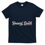 Howard Beach Queens Retro New York T-Shirt - Navy