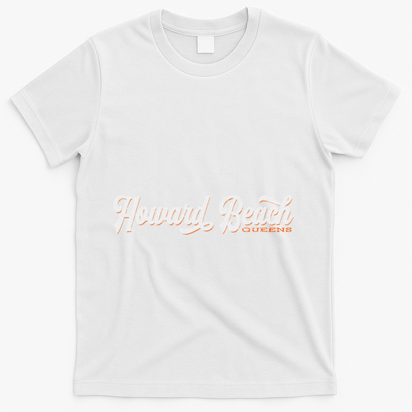 Howard Beach Queens Retro New York T-Shirt - White