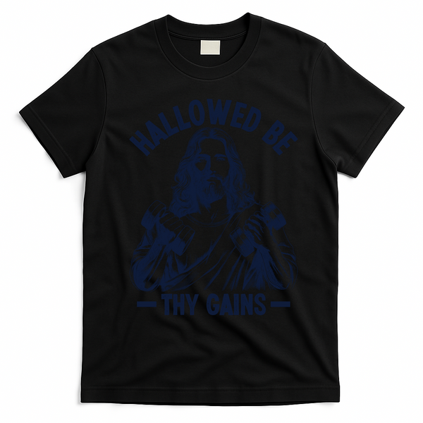 Hallowed Be Thy Gains T-Shirt - Black