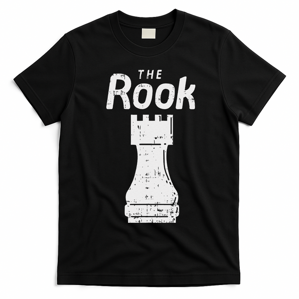 Halloween Chess Piece The Rook Matching Costume T-Shirt - Black