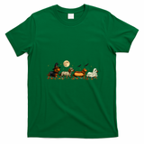 Halloween Dachshund Costumes Spooky Wiener Dog T-Shirt - Irish Green