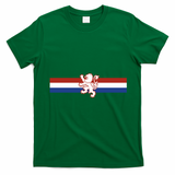 Holland Emblem Lion Nederlands Flag T-Shirt - Irish Green
