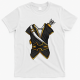 Huntsman Hunter Cool Lazy Easy Cosplay Halloween Costume T-Shirt - White
